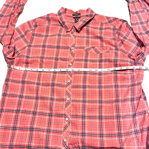 Eddie Bauer Classic Fit Button Front Plaid Shirt Women's Plus 2XL - Picture 6 of 8